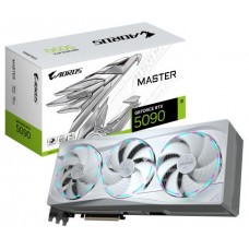 GIGABYTE AORUS GeForce RTX 5090 MASTER ICE 32G Tarjeta Gráfica - 32GB GDDR7, 512 bits, PCI-E 5.0, XXXX MHz Frecuencia Base, 3 x DP 2.1a, 1 x HDMI 2.1b, NVIDIA DLSS 4, GV-N5090AORUSM ICE-32GD (Espera 4 dias)